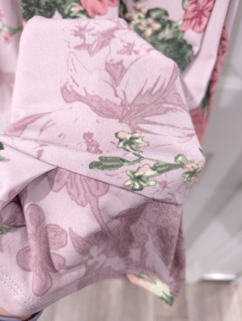 Bcbgeneration Floral Faux Wrap Ruffle Dress | Garden Party Cocktail Style - Picture 11 of 14